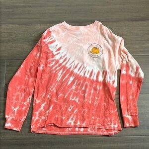 Simply Southern Pink and White Shirt